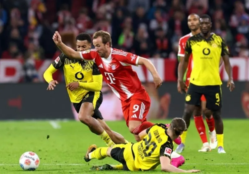 Harry Kane lập công giúp Bayern thắng Dortmund